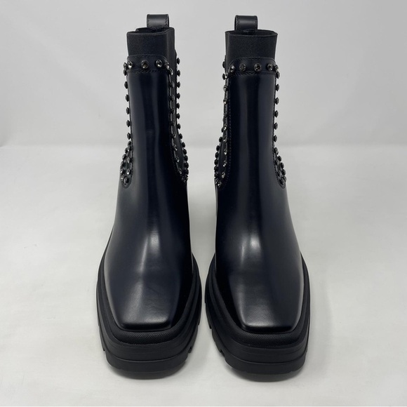 Jimmy Choo Veronique 80mm Leather Embellished Block Heel Ankle Boots - NWT - Picture 5 of 13